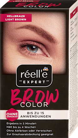 Augenbrauenfarbe hellbraun réell‘e EXPERT