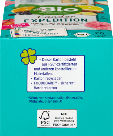 Teemischung Länder Expedition dmBio