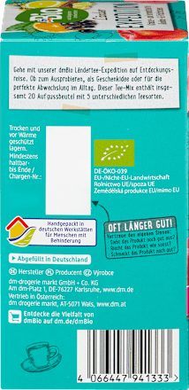 Teemischung Länder Expedition dmBio