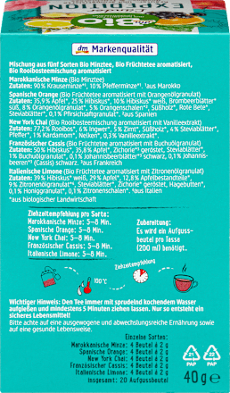 Teemischung Länder Expedition dmBio
