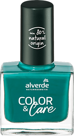 Lak za nokte Color & Care – 240 Elegant Teal alverde NATURKOSMETIK