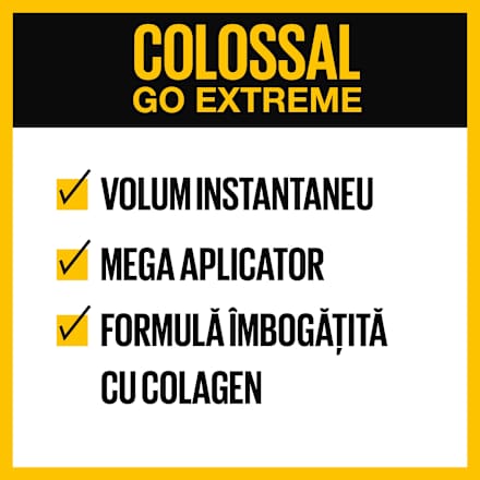 The Colossal Go Extreme Mascara Very Black MAYBELLINE NEW YORK