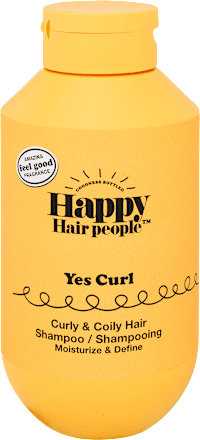 Sampon Yes Curl, göndör és hullámos hajra Happy Hair people