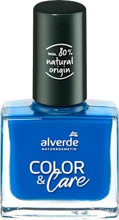 Lak za nohte Color & Care, 260 Ocean Blue alverde NATURKOSMETIK