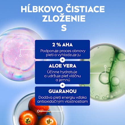 Čistiaci pleťový gél Luminous 630° Skin Glow NIVEA