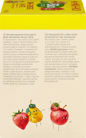 Quetschie Birne-Erdbeere in Apfel ab 1 Jahr Maxi-Pack dmBio