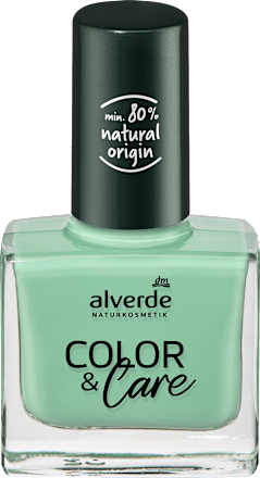 lak na nehty Color&Care 250 Delicate Mint alverde NATURKOSMETIK