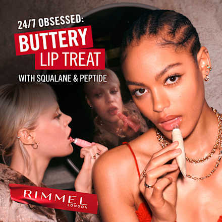 Oh My Gloss Butter Me Up balzam za usne - 008 Pumpkin Spice RIMMEL LONDON