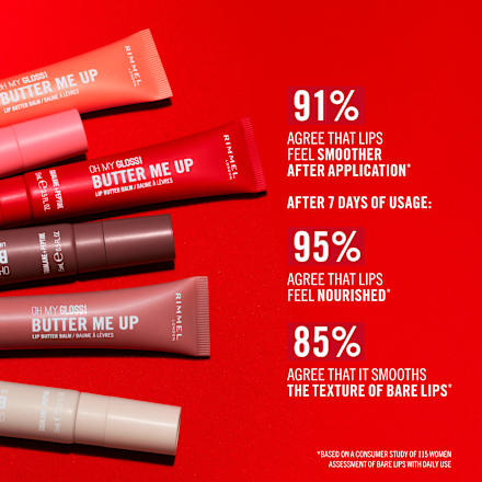 Oh My Gloss Butter Me Up balzam za usne - 008 Pumpkin Spice RIMMEL LONDON