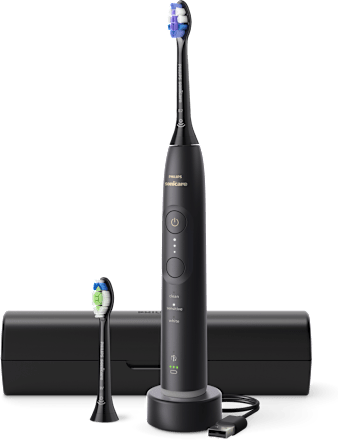 Elektromos fogkefe Sonicare 6500 fekete színben tokkal Philips Sonicare
