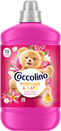 Öblítőkoncentrátum Perfume&Care Tiare Flower&Red Fruits Coccolino