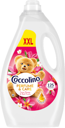 Öblítőkoncentrátum Perfume&Care Tiare Flower&Red Fruits XXL Coccolino