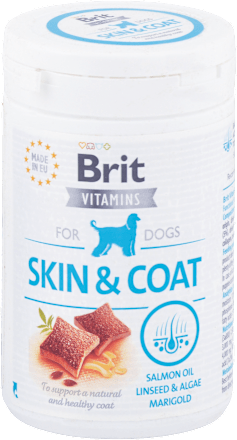 Vitamíny pre psy Vitamins Skin&Coat  Brit