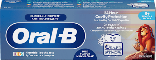 Detská zubná pasta Leví kráľ, 6+ mesiacov Oral-B