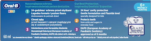 Detská zubná pasta Leví kráľ, 6+ mesiacov Oral-B