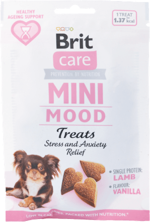 Pochúťka pre psy care Mini Mood Treats Brit
