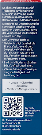 Dr. Theiss Melatonin Einschlaf-Tropfen Intensiv DR.THEISS