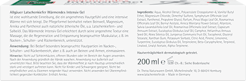 Allgäuer Latschenkiefer Wärmendes Intensiv Gel Allgäuer LatschenKiefer