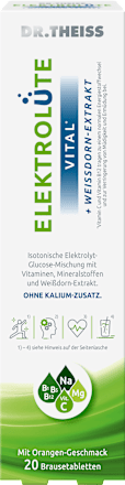 Dr. Theiss Elektrolüte Vital Brausetabletten mit Orangen Geschmack DR.THEISS