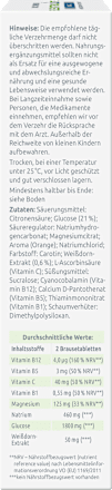 Dr. Theiss Elektrolüte Vital Brausetabletten mit Orangen Geschmack DR.THEISS