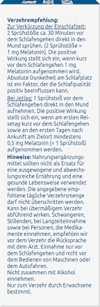 Dr. Theiss Melatonin Einschlaf-Spray DR.THEISS