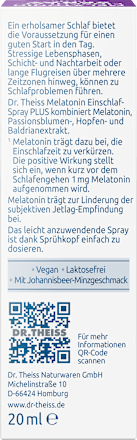 Dr.Theiss Melatonin Einschlaf-Spray Plus DR.THEISS