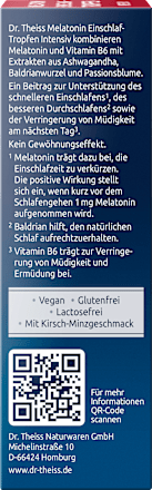 Dr. Theiss Melatonin Einschlaf-Tropfen Intensiv DR.THEISS