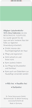 Allgäuer Latschenkiefer Fußcreme Urea 10% Allgäuer LatschenKiefer