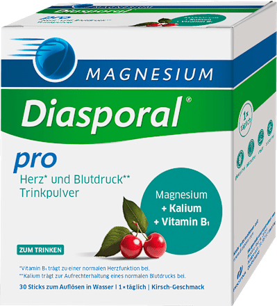 Magnesium-Diasporal Pro Herz und Blutdruck Trinkgranulat, 30 Sticks Diasporal