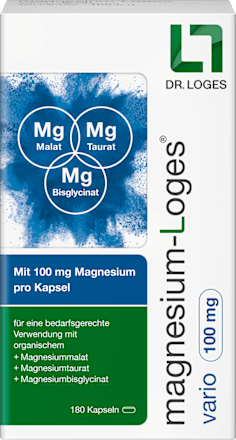 magnesium-Loges vario 100 mg Magnesium Kapsel magnesium-Loges