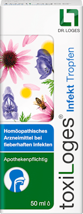 toxiLoges Infekt Homöopathisches Arzneimittel bei fieberhaften Infekten Tropfen toxiLoges
