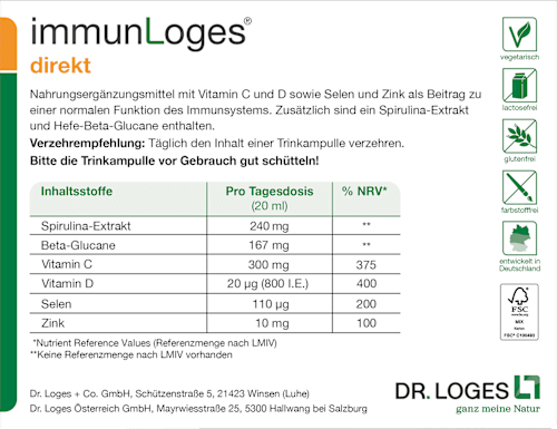 immunLoges direkt Trinkampullen immunLoges