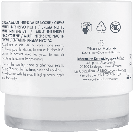 Avène Hyaluron Activ B3 Multi-Intensive Nachtcreme Avène