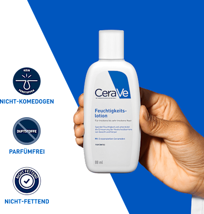 CeraVe Feuchtigkeitslotion Für trockene bis sehr trockene Haut CeraVe