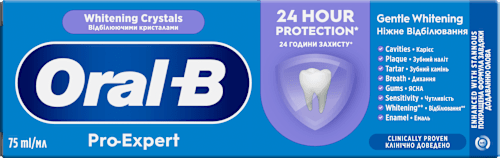 Fogkrém pro-exp gGntle whitening Crystals Oral-B