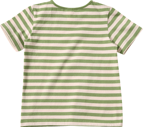 T-Shirt mit Erdmännchen-Motiv & Ringel-Muster, grün, Gr. 104 ALANA