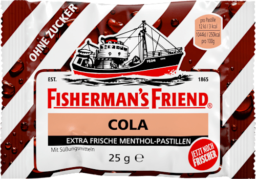 Pastillen, Cola, zuckerfrei Fisherman's Friend