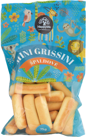 Mini Grissini - špaldové Happylife