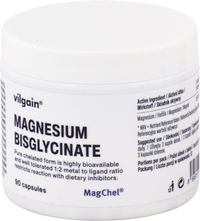 Kapsuly Magnézium bisglycinát  vilgain