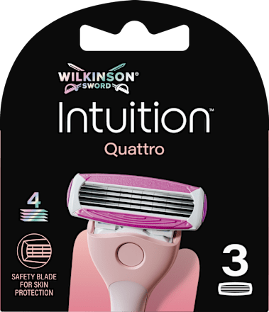 Náhradné holiace hlavice Intuition Quattro WILKINSON SWORD