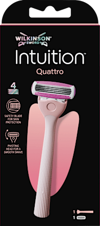 Dámsky holiaci strojček Intuition Quattro WILKINSON SWORD