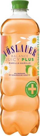 Osviežujúci nápoj Balance JUICY Plus - marhuľa a harmanček VÖSLAUER