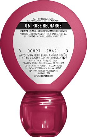 Lippenmaske Hydratig Smushy SOS 06 Rose Recharge NYX PROFESSIONAL MAKEUP