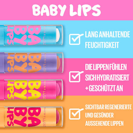Lippenbalsam Babylips Hydrate MAYBELLINE NEW YORK