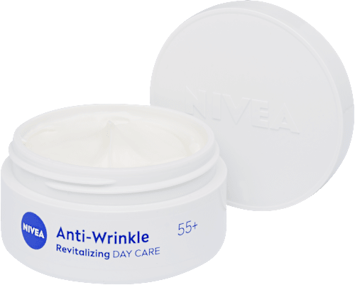 Arckrém szett Anti-Wrinkle, revitalizáló és ránctalanító 55+  NIVEA