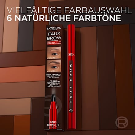 Augenbrauenstift Infaillible Faux Brow Dark Brunette L'ORÉAL PARiS