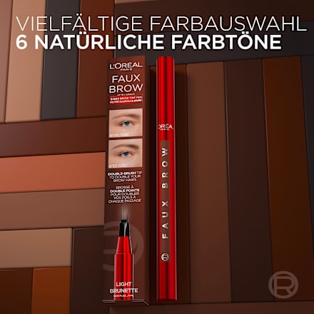 Augenbrauenstift Infaillible Faux Brow Light Brunette L'ORÉAL PARiS