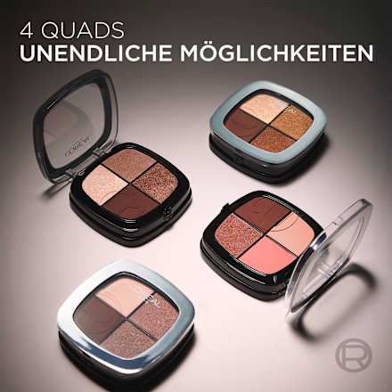 Lidschatten Palette Rendez-Vous Couleur Eye & Cheek Quad Spring Dans Le Marais L'ORÉAL PARiS