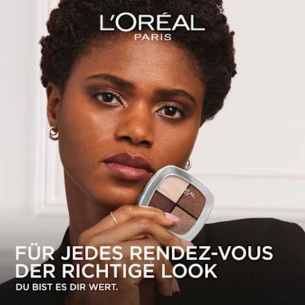 Lidschatten Palette Rendez-Vous Couleur Eye & Cheek Quad Spring Dans Le Marais L'ORÉAL PARiS