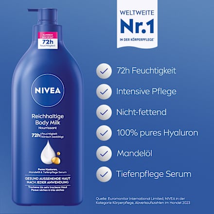 Körpermilch reichhaltig NIVEA